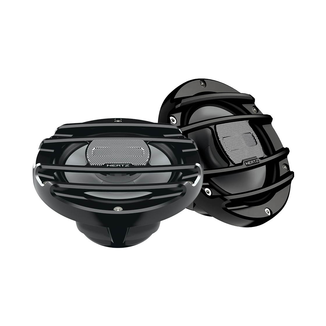 Hertz HMX 6.5S 6.5" Marine Speakers with Grilles Marine Stereo