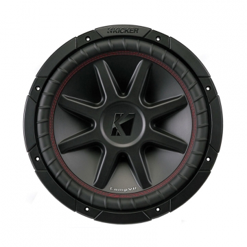 Kicker CompVR 12 Inch Subwoofer Dual Voice Coil 2-Ohm 400W RMS