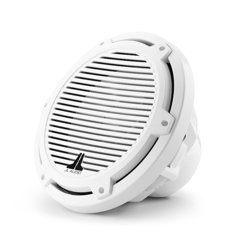 JL Audio M3 10 Inch Subwoofer for Infinite Baffle Gloss White Classic Grille