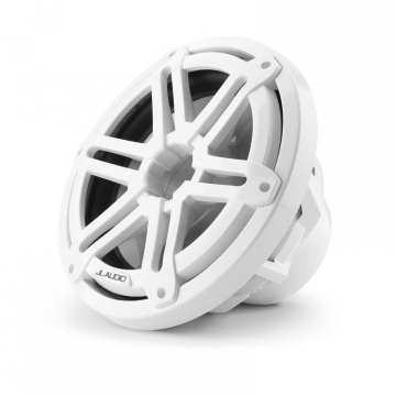 JL Audio M3 10 Inch Subwoofer for Infinite Baffle Gloss White Sport Grille