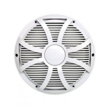 Wet Sounds REVO 10 White Closed SW 10" Subwoofer Grille