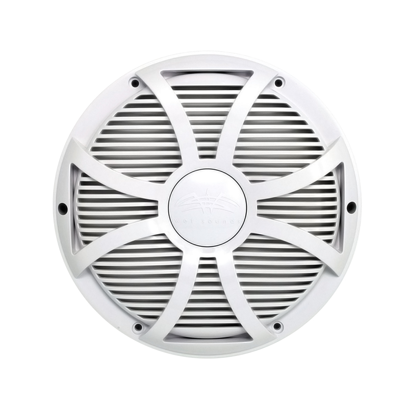 Wet Sounds REVO 12 White Closed SW 12" Subwoofer Grille