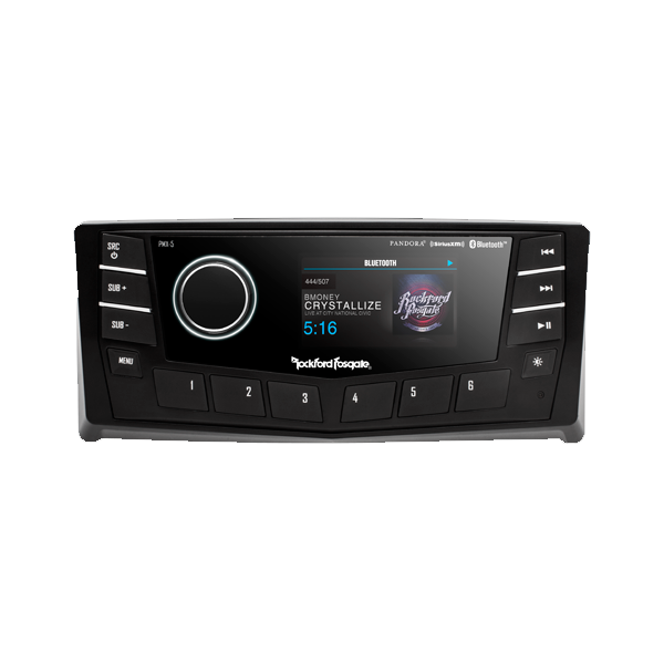 Rockford Fosgate Punch Marine/Motorsport AM/FM/WB Digital Media