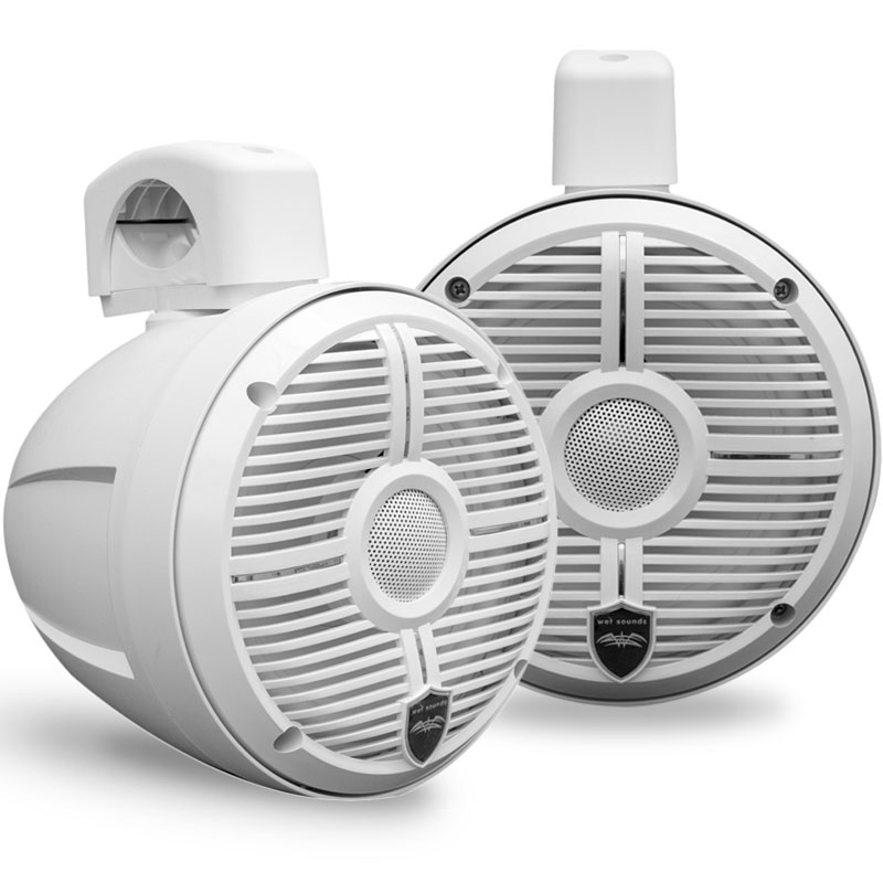 Wet Sounds 6.5" Recon Pods Tower Speakers Pair White