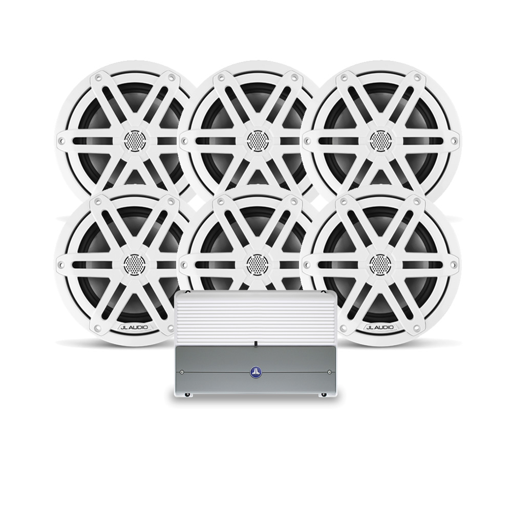 JL Audio M3 6.5" 6 Speaker Stereo Package